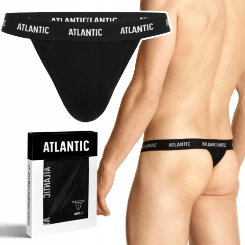 ATLANTIC 1572 Slipy męskie Bawełniane STRINGI - XL