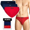 ATLANTIC 3SMP-133 Slipy męskie SPORT 3-PAK - XL