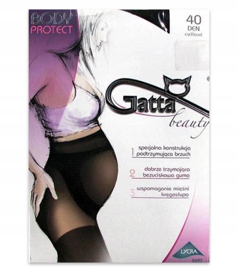 GATTA BODY PROTECT 40 DEN - rajstopy ciążowe r3