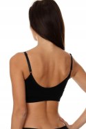 BRUBECK BRA00012A biustonosz sportowy czarny 75A