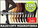 RAJSTOPY MIKROFIBRA 100 DEN KOLORY PROMOCJA!!! r.5