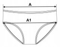 MORAJ figi damskie majtki LASEROWO CIĘTE 3-PAK XL